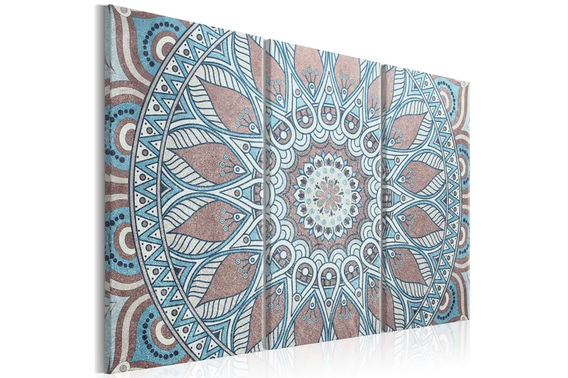 Taulu Oriental Circle 3 Parts 90x60, Artgeist sp. z o. o.