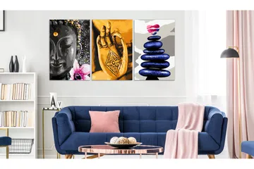 Taulu Oriental Triptych 3 Parts 120x60 - Artgeist sp. z o. o. - Sisustustuotteet - Taulu & taide - Canvas-taulu