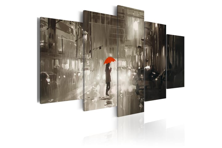 Taulu Rain City 100x50 - Artgeist sp. z o. o. - Seinäkoristeet - Canvas-taulu