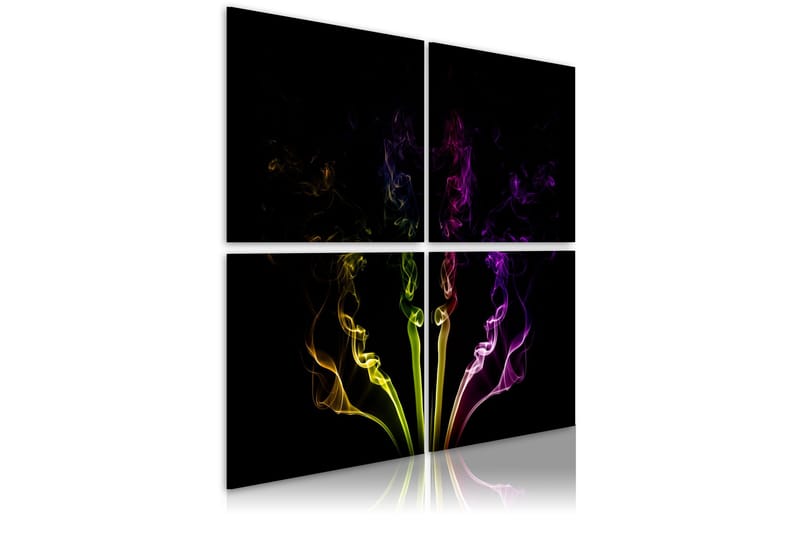 Taulu Rainbow-colored smoke 40x40, Artgeist sp. z o. o.