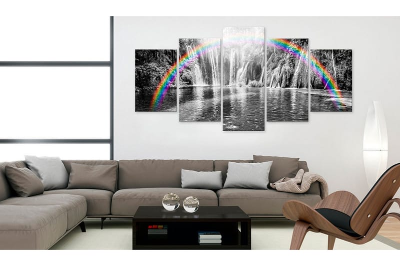 Taulu Rainbow On Grays 100x50 - Artgeist sp. z o. o. - Sisustustuotteet - Taulu & taide - Canvas-taulu