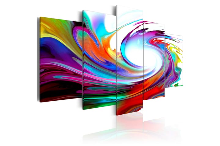 Taulu Rainbow Swirl 100x50 - Artgeist sp. z o. o. - Canvas-taulu - Seinäkoristeet