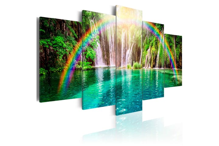 Taulu Rainbow Time 200x100 - Artgeist sp. z o. o. - Canvas-taulu - Seinäkoristeet