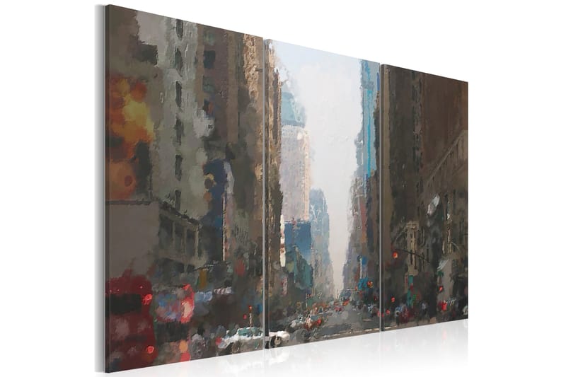 Taulu Rainy City Behind The Glass 60x40, Artgeist sp. z o. o.