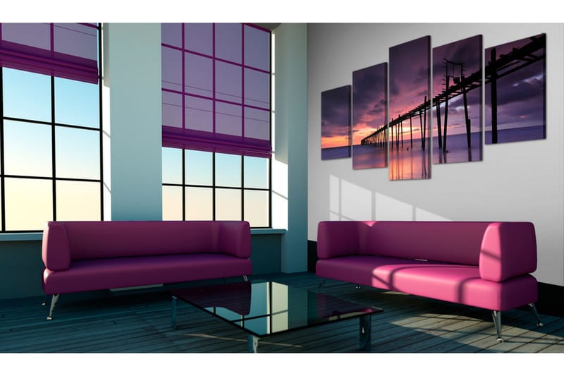 Taulu Rannikko ennen hämärää 200x100 - Artgeist sp. z o. o. - Sisustustuotteet - Taulu & taide - Canvas-taulu