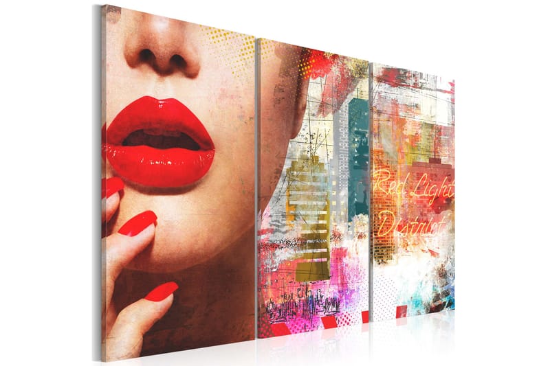 Taulu Red Light District 120x80, Artgeist sp. z o. o.