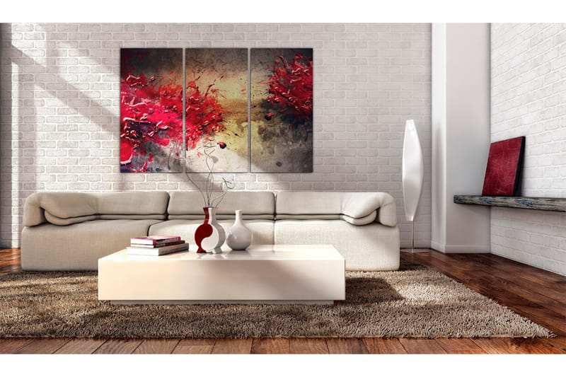 Taulu Red Splash 120x80 - Artgeist sp. z o. o. - Sisustustuotteet - Taulu & taide - Canvas-taulu