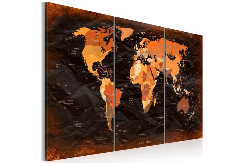 Taulu Remarkable Map 90x60, Artgeist sp. z o. o.