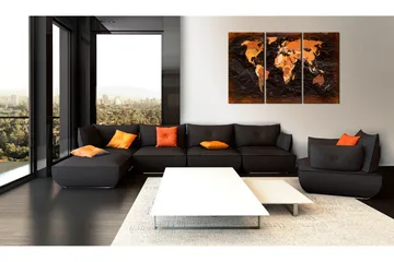 Taulu Remarkable Map 90x60 - Artgeist sp. z o. o. - Sisustustuotteet - Taulu & taide - Canvas-taulu