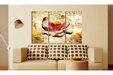 Taulu Retro Flower 120x80 - Artgeist sp. z o. o. - Sisustustuotteet - Taulu & taide - Canvas-taulu