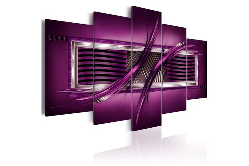 Taulu Rhythm Of Purple 200x100, Artgeist sp. z o. o.