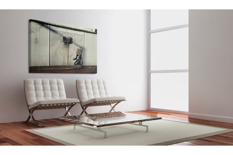 Taulu Robots Banksy 60x40 - Artgeist sp. z o. o. - Sisustustuotteet - Taulu & taide - Canvas-taulu