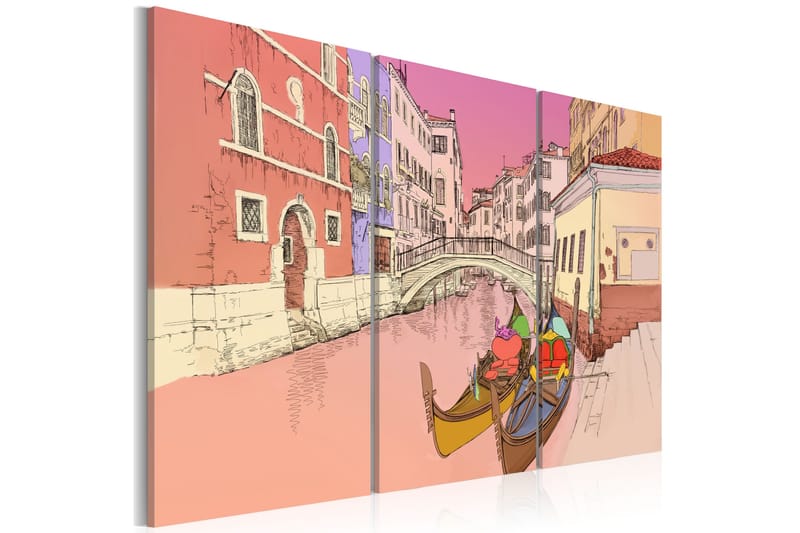 Taulu Romantic Gondolas 60x40, Artgeist sp. z o. o.