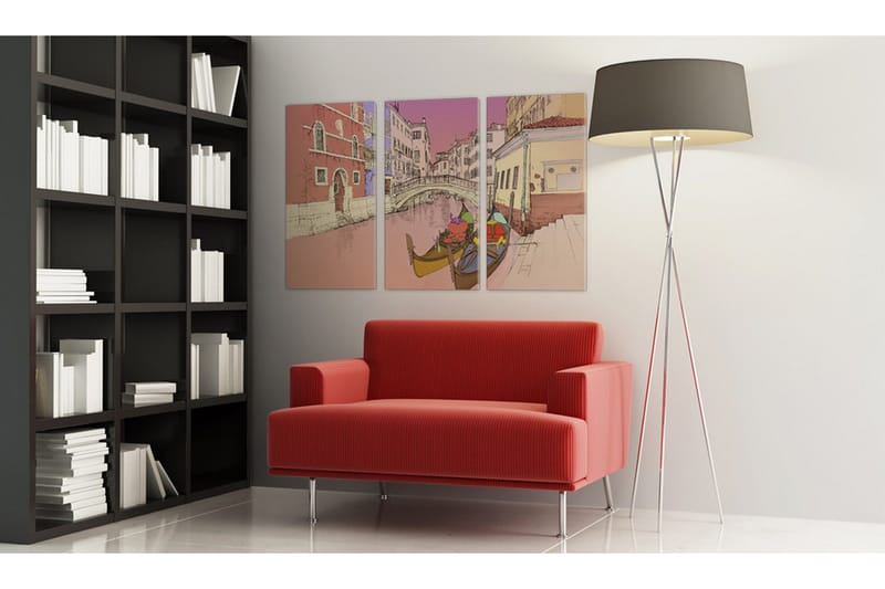 Taulu Romantic gondolas 90x60 - Artgeist sp. z o. o. - Sisustustuotteet - Taulu & taide - Canvas-taulu