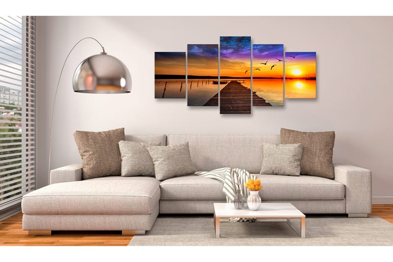 Taulu Romantic Lake 100x50, Artgeist sp. z o. o.