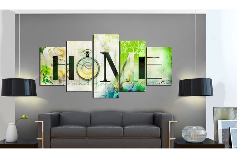 Taulu Rose House 200x100 - Artgeist sp. z o. o. - Sisustustuotteet - Taulu & taide - Canvas-taulu