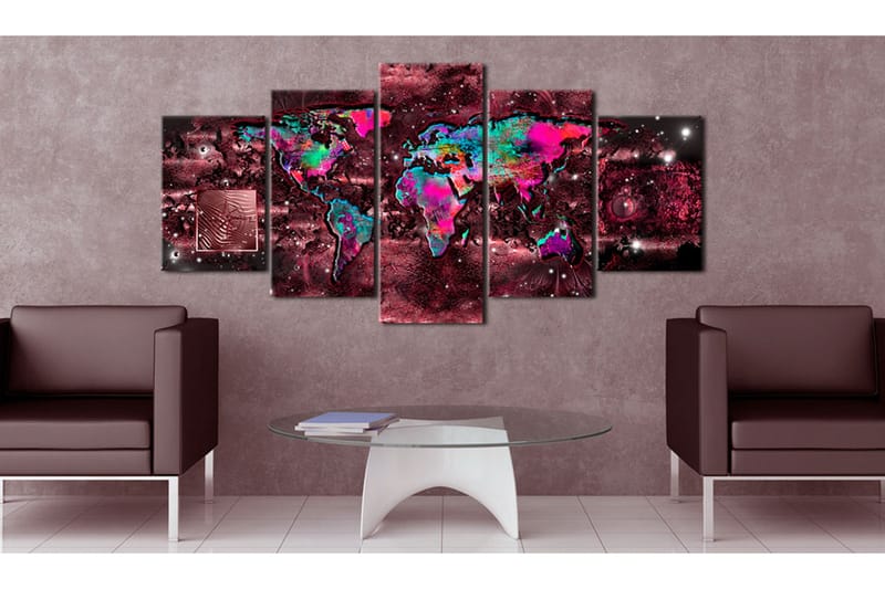 Taulu Ruby Journey 200x100 - Artgeist sp. z o. o. - Sisustustuotteet - Taulu & taide - Canvas-taulu