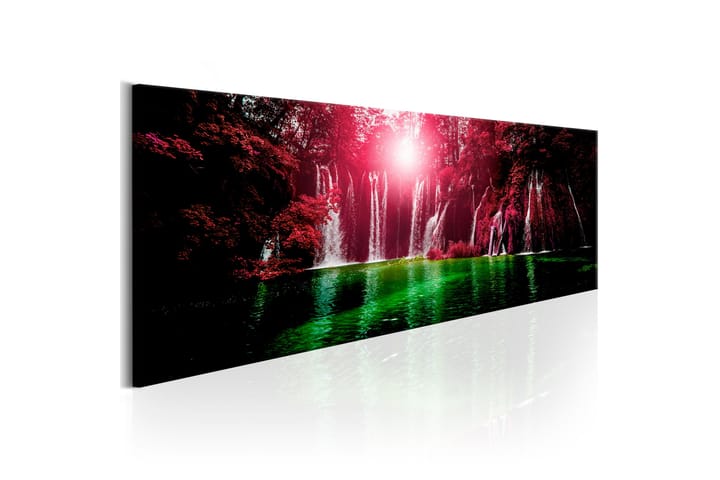 Taulu Ruby Waterfalls 120x40 - Artgeist sp. z o. o. - Canvas-taulu - Seinäkoristeet