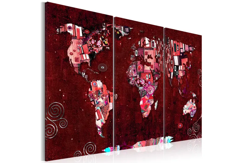 Taulu Ruby World 90x60, Artgeist sp. z o. o.