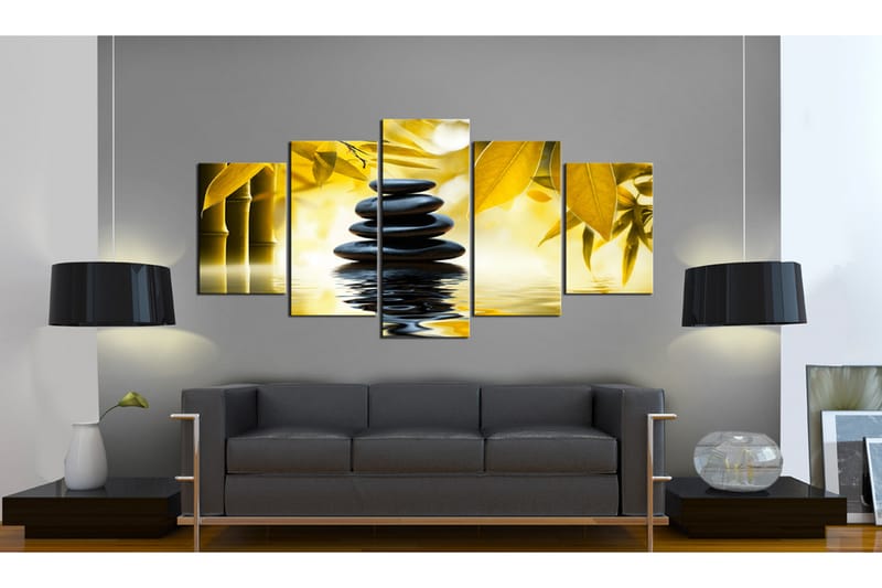 Taulu Safflower Relaxation 200x100 - Artgeist sp. z o. o. - Sisustustuotteet - Taulu & taide - Canvas-taulu