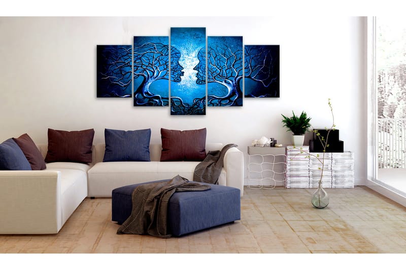Taulu Sapphire Kiss 100x50 - Artgeist sp. z o. o. - Sisustustuotteet - Taulu & taide - Canvas-taulu