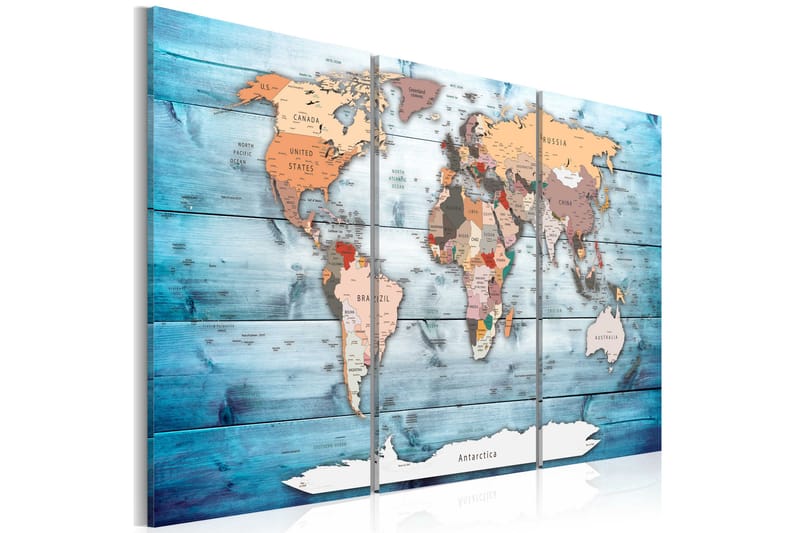 Taulu Sapphire Travels 120x80 - Artgeist sp. z o. o. - Sisustustuotteet - Taulu & taide - Canvas-taulu