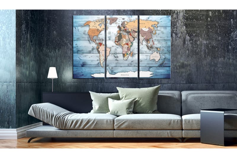 Taulu Sapphire Travels 120x80 - Artgeist sp. z o. o. - Sisustustuotteet - Taulu & taide - Canvas-taulu