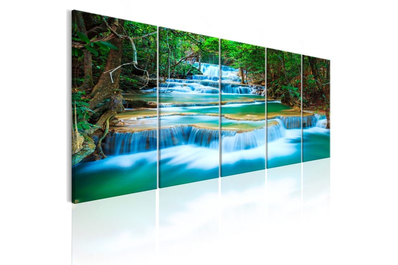 Taulu Sapphire Waterfalls 225x90, Artgeist sp. z o. o.