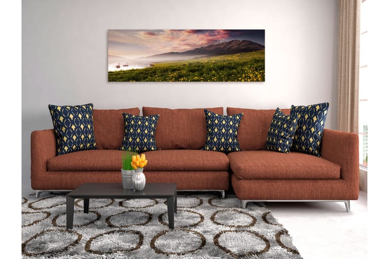 Taulu Sayram Lake (1 Part) Narrow 120x40, Artgeist sp. z o. o.