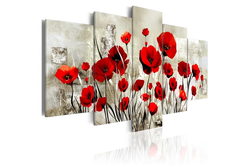Taulu Scarlet Field 100x50 - Artgeist sp. z o. o. - Sisustustuotteet - Taulu & taide - Canvas-taulu