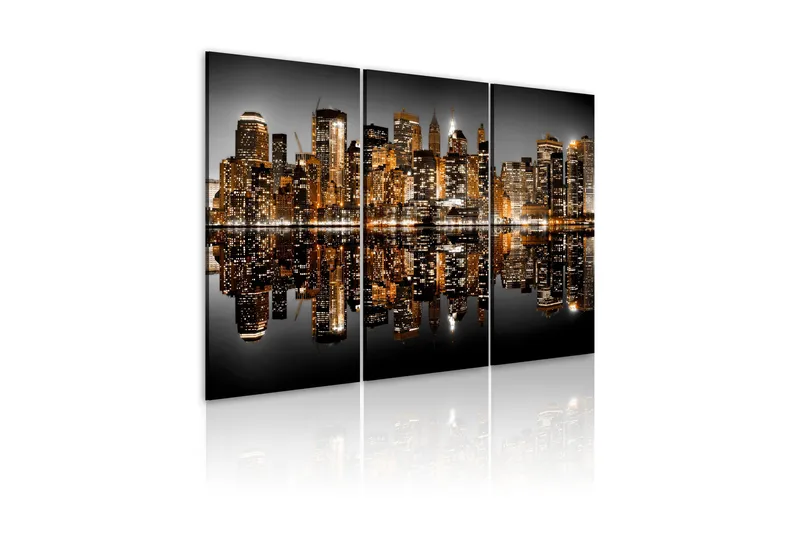Taulu Sea Of Lights Nyc 120x80, Artgeist sp. z o. o.
