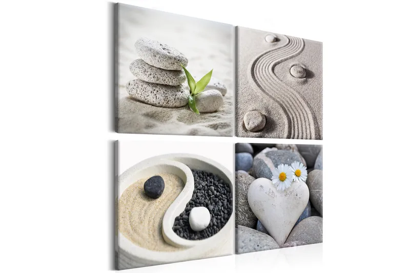 Taulu Sea Yin And Yang 80x80, Artgeist sp. z o. o.