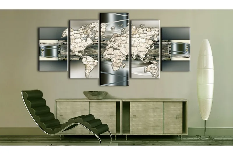 Taulu See The World In Stone 100x50 - Artgeist sp. z o. o. - Sisustustuotteet - Taulu & taide - Canvas-taulu