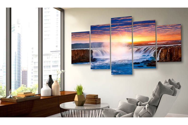 Taulu Selfoss Waterfall Iceland 100x50 - Artgeist sp. z o. o. - Sisustustuotteet - Taulu & taide - Canvas-taulu