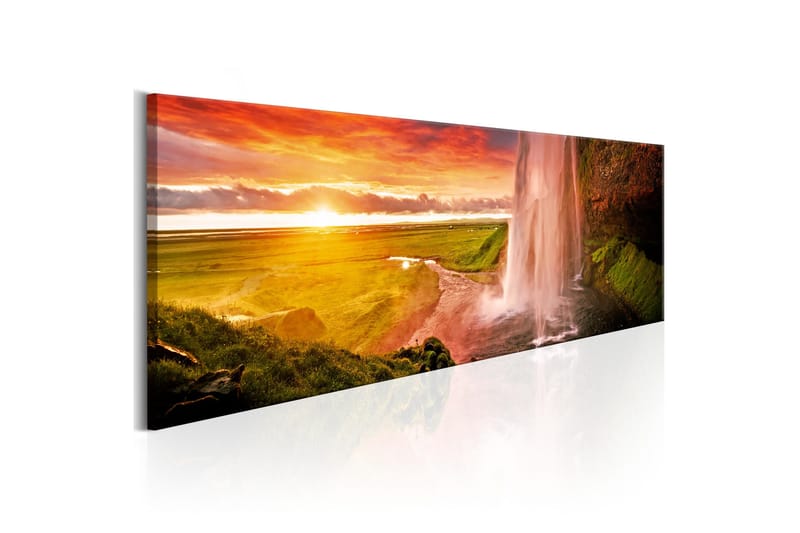 Taulu Seljalandsfoss Waterfall 120x40, Artgeist sp. z o. o.