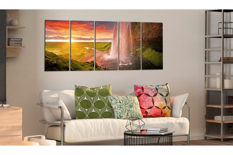 Taulu Seljalandsfoss Waterfall 200x80 - Artgeist sp. z o. o. - Sisustustuotteet - Taulu & taide - Canvas-taulu