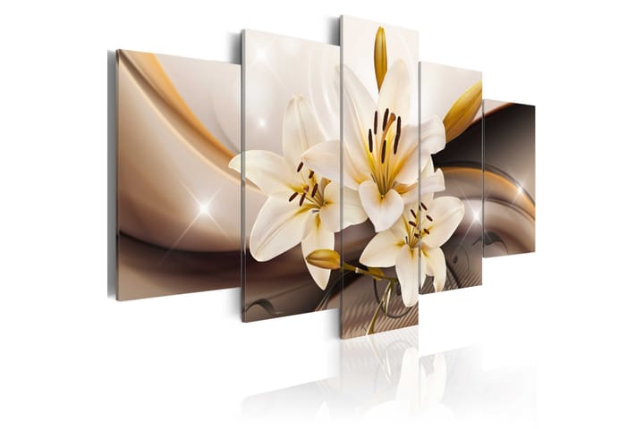 Taulu Shiny Lily 100x50 - Artgeist sp. z o. o. - Canvas-taulu - Seinäkoristeet
