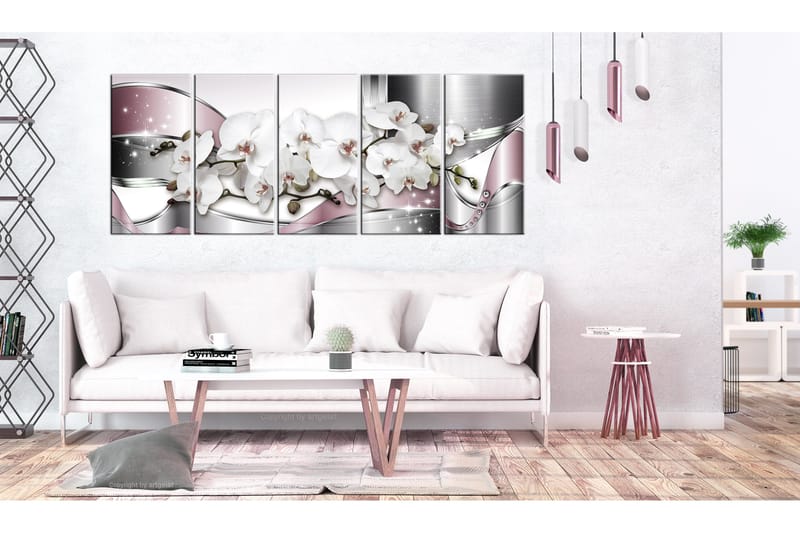 Taulu Shiny Orchids 200x80 - Artgeist sp. z o. o. - Sisustustuotteet - Taulu & taide - Canvas-taulu