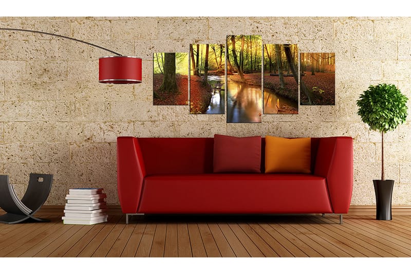 Taulu Silent Forest 100x50 - Artgeist sp. z o. o. - Sisustustuotteet - Taulu & taide - Canvas-taulu