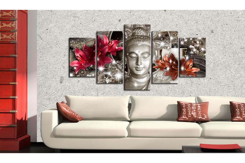 Taulu Silver Contemplation 200x100 - Artgeist sp. z o. o. - Sisustustuotteet - Taulu & taide - Canvas-taulu