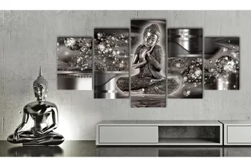 Taulu Silver Serenity 200x100 - Artgeist sp. z o. o. - Sisustustuotteet - Taulu & taide - Canvas-taulu