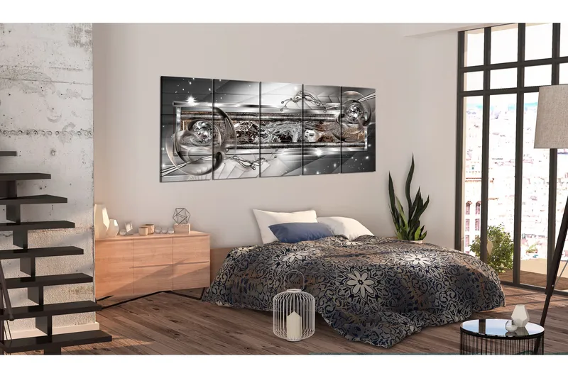 Taulu Silver Shine 225x90 - Artgeist sp. z o. o. - Sisustustuotteet - Taulu & taide - Canvas-taulu