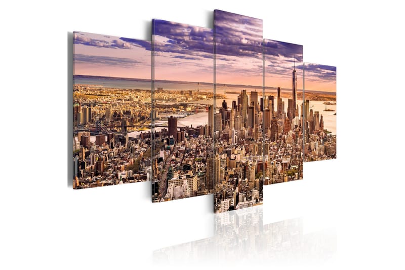 Taulu Sleeplessness In New York 200x100, Artgeist sp. z o. o.