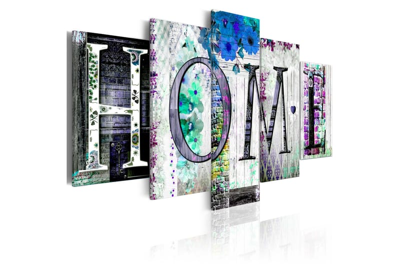 Taulu Solid Foundation In Navy 200x100, Artgeist sp. z o. o.