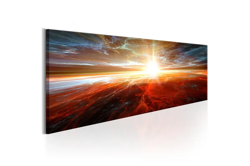 Taulu Space And Time Warp 120x40, Artgeist sp. z o. o.