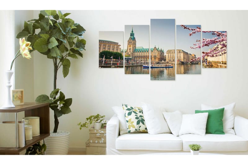 Taulu Spring In Hamburg 100x50 - Artgeist sp. z o. o. - Sisustustuotteet - Taulu & taide - Canvas-taulu