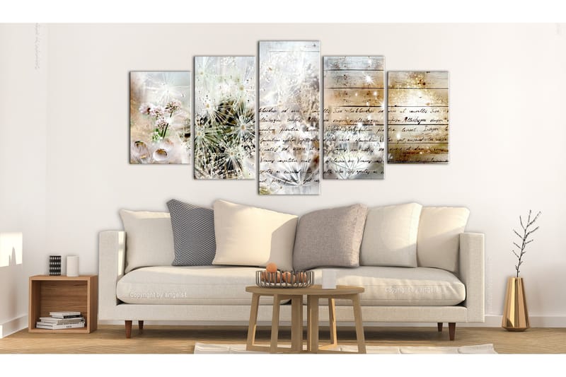 Taulu Starry Dandelions II 100x50 - Artgeist sp. z o. o. - Sisustustuotteet - Taulu & taide - Canvas-taulu