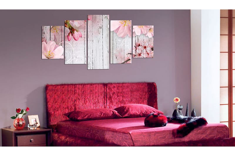 Taulu Subtlety Of Flowers 200x100 - Artgeist sp. z o. o. - Sisustustuotteet - Taulu & taide - Canvas-taulu
