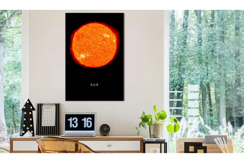 Taulu Sun (1 Part) Vertical 60x90, Artgeist sp. z o. o.