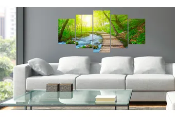 Taulu Sunny Forest 100x50 - Artgeist sp. z o. o. - Sisustustuotteet - Taulu & taide - Canvas-taulu